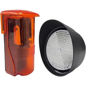 Dual Voltage Photocell Detector - Long Range IR Beam for Swing/Sliding Gates (DC/AC 12-24V Compatible in Kuwait
