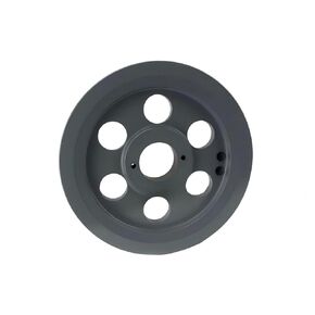 2BK80H/H1-1/8 Compressor 7.75" Dual Groove Pulley Belt B Section 5L - for Masterdrive Air Compressor Power Transmission Part - Cast Iron Pulley Replacement - w/ 1-1/8" Sheave Bushing Gray Solid Steel in Saudi Arabia