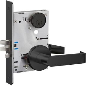 Passage Commercial Door Locks Heavy Duty Grade 1 Lever Lock, Non-Handed, UL 3 Hour Fire Rated, ADA Compliant, Matt Bronze Finish (Office) in Kuwait