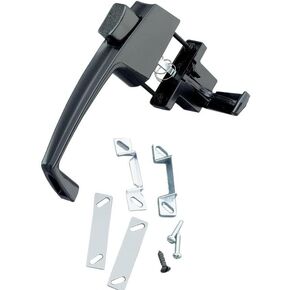 Screen and Storm Door Push Button Latch Set with Night Lock in Kuwait