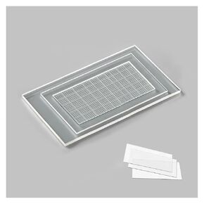 Plankton Counting Chamber with 100Pcs Microscope Slide & 1Pcs Handheld Tally Counter for Phytoplankton & Zooplankton Analysis (1ml 1000Grid) in Saudi Arabia
