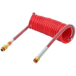 LINE Assy, AIR, Coiled, Brake, Heavy-Duty, RED Emergency Coil, 15 FT Working Length in Kuwait