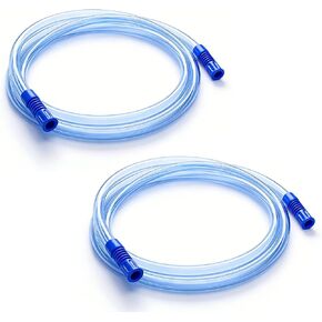 Extended Suction Connection Tube, 6.5 Feet Hose Tubing Replacement Flexible & Durable, Compatible with 9mm Standard Connector Devices 2 Pcs in Kuwait