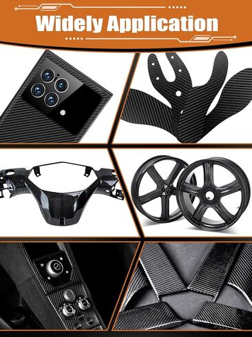 طقم إصلاح ألياف الكربون 5FT Lanstics لفة قماش من ألياف الكربون مع راتنجات الايبوكسي 100 جرام مقوي لألياف الكربون طقم راتنج النسيج لإصلاح السيارات والأقبية والقوارب in Kuwait