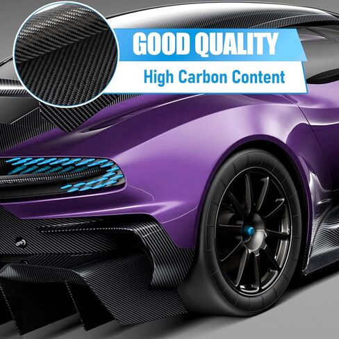 10 قدم × 12 بوصة من نسيج ألياف الكربون، لفة من نسيج ألياف الكربون الأسود الخالص، 2 × 2 نسيج قطني طويل 3 كيلو/220 جرام للسيارات، التعزيز الهيكلي على الجدار الخرساني، إصلاح القوارب في الطابق السفلي in Kuwait