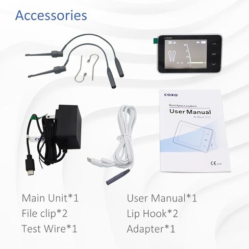 Coxo C-Root I(V) Root Apex Locator, Endo Locator - Digital Display, Accurate Measuremen in Kuwait