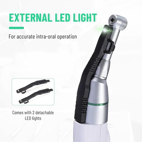 4E 4E'S USA Cordless Endodontic Handpiece with LED Display 510(K) Approved: Endo Motor 360 Degree Rotable | 16:1 Contra Angle | 9 Presettable Programs | Autoclavable, Ideal for Root Canal Treatment in Kuwait