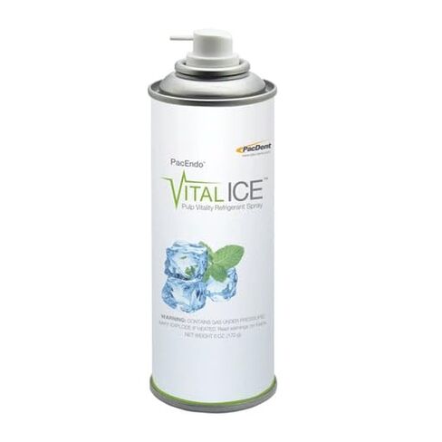 Pac-Dent PE-VI-01 PacEndo Vital-Ice Pulp Vitality Testing Spray 6 Oz Bottle in Kuwait