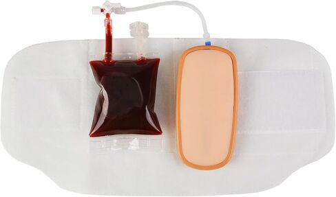 IV Practice Kit for Nursing Students – Wearable Venipuncture & IV Insertion Training Kit with Flashback Blood System, Phlebotomy Practice Model for Medical Training, IV Start Kit for Nursing School in Kuwait