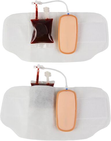 IV Practice Kit for Nursing Students – Wearable Venipuncture & IV Insertion Training Kit with Flashback Blood System, Phlebotomy Practice Model for Medical Training, IV Start Kit for Nursing School in Kuwait