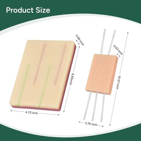 Ultrassist IV Injection Practice Kit, Venipuncture & IV Insertion Training Set, Phlebotomy Practice Simulator for Nursing Students Educational Use Only in Kuwait