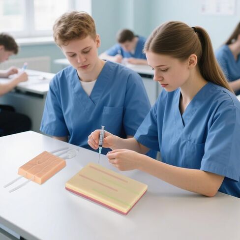 Ultrassist IV Injection Practice Kit, Venipuncture & IV Insertion Training Set, Phlebotomy Practice Simulator for Nursing Students Educational Use Only in Kuwait