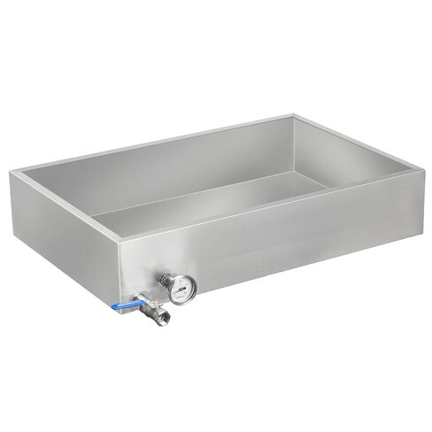 Maple Syrup Evaporator Pan, 30 x 16 x 18.7 Inch Maple Evaporator Pan Stainless Steel Boiling Maple Syrup, 19.5Gal Feed Pan for Home, Outdoor in Saudi Arabia