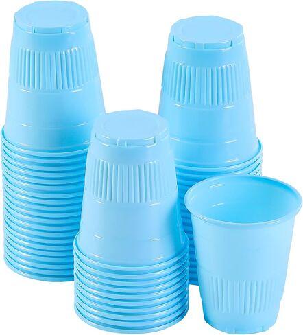 JMU Dental Cups 1000, Disposable Rinse Cups 5 oz for Drinking Mouthwash, Yellow in Saudi Arabia