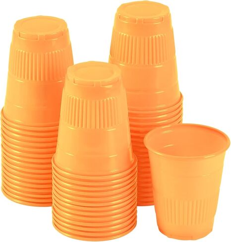 JMU Dental Cups 1000, Disposable Rinse Cups 5 oz for Drinking Mouthwash, Yellow in Saudi Arabia