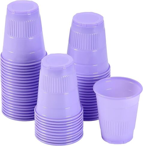 JMU Dental Cups 1000, Disposable Rinse Cups 5 oz for Drinking Mouthwash, Yellow in Saudi Arabia