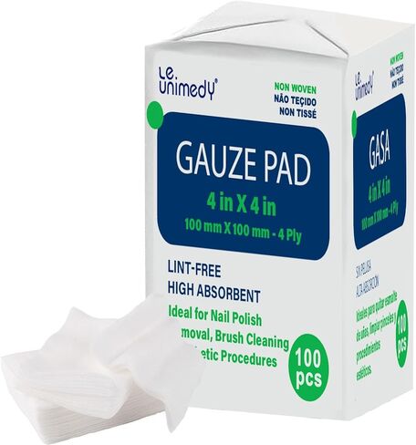 2 بوصة × 2 بوصة - 100P، إسفنجات غير منسوجة ذات 4 طبقات غير معقمة، إسفنجات طب الأسنان والجراحة متعددة الأغراض in Kuwait