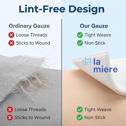 2 بوصة × 2 بوصة - 100P، إسفنجات غير منسوجة ذات 4 طبقات غير معقمة، إسفنجات طب الأسنان والجراحة متعددة الأغراض in Kuwait