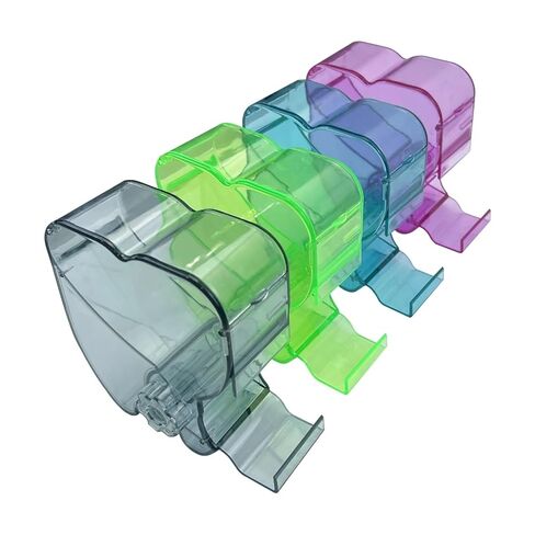 Cotton Roll Dispenser Hygienic Divider Gray Color Rotary Type Dental Cotton Roll Dispenser Holder Storage Box Dentistry Lab in Saudi Arabia