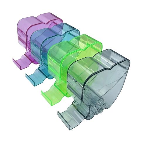 Cotton Roll Dispenser Hygienic Divider Gray Color Rotary Type Dental Cotton Roll Dispenser Holder Storage Box Dentistry Lab in Saudi Arabia