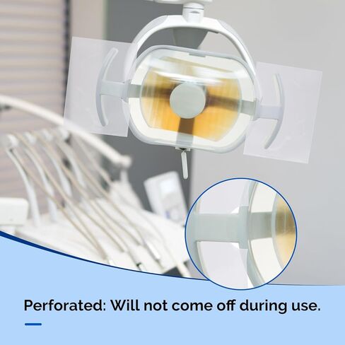 JMU T-Style Light Handle Sleeves, Clear, 4"x5.75" (102mmx148mmx0.03mm), Disposable Light Handle Cover, 500pcs/box in Kuwait