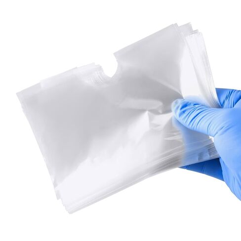 JMU T-Style Light Handle Sleeves, Clear, 4"x5.75" (102mmx148mmx0.03mm), Disposable Light Handle Cover, 500pcs/box in Kuwait