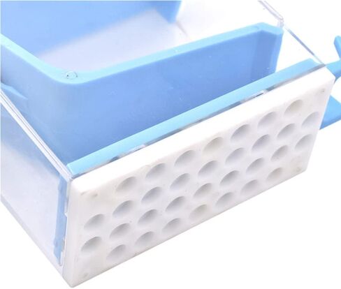 3Pcs Dental Cotton Roll Dispenser Holder Press Type Plastic Instrument Box White, Blue, Green in Saudi Arabia