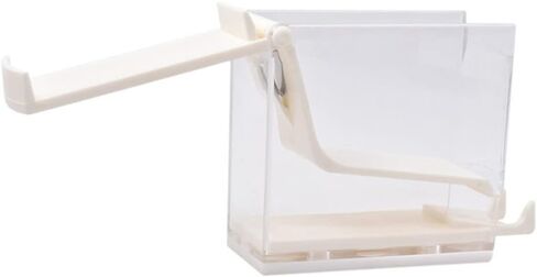 3Pcs Dental Cotton Roll Dispenser Holder Press Type Plastic Instrument Box White, Blue, Green in Saudi Arabia