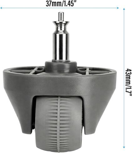 Replacement for Narwal Freo X Ultra Spare Front Wheel, Front Caster Wheels for Freo X Plus/Freo Z Ultra / J4 / J5 Robot Vacuum Cleaner Part Plastic Smooth Glide Assembly in Kuwait