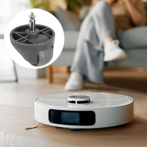 Replacement for Narwal Freo X Ultra Spare Front Wheel, Front Caster Wheels for Freo X Plus/Freo Z Ultra / J4 / J5 Robot Vacuum Cleaner Part Plastic Smooth Glide Assembly in Kuwait