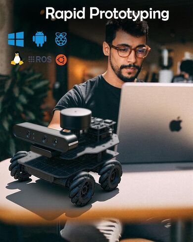 Astra Pro 3D Depth Camera Indoor ±3mm Accuracy, 8m Max Range, Multi-Camera Sync, ROS1/2 Robot Part for Robotics Research, AI Vision, SLAM, 3D Scanning in Kuwait