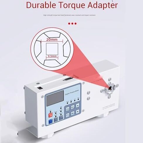 Digital Torque Meter for Bottles, Portable Torsion Cap Gauge, Adjustable 10-150mm Diameter for Various Shapes, Precision Torque Measurement Tool in Kuwait