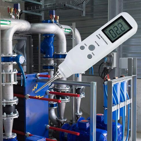 AS63D Digital Pocket Pen Vibration Meter, Handheld Accelerometer Tester, Mechanical Vibration Analyzer for Petrochemical, Motors, HVAC, Pumps, Portable Vibration Sensor Meter in Kuwait