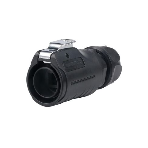 LP20 Network Cable Aviation Plug CAT6 Black Data Interface RJ45 Waterproof Network Cable Adapter(Male Plug) in Saudi Arabia