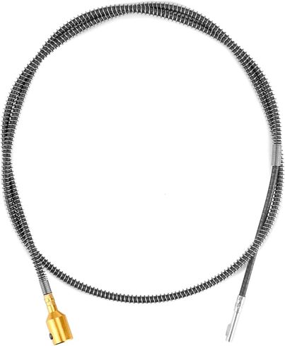QWORK 3.2ft Metal Flexible Inner Shaft Cable, 2 Pack Inner Flex Shaft Cable. in Saudi Arabia