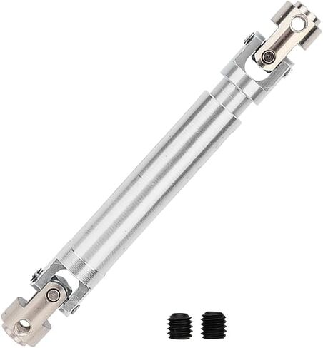 Aluminum Alloy RC Car Drive Shaft Fit for Tamiya CC01 1/10 RC Crawler (Silver cc01-009S) in Saudi Arabia