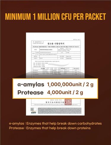 Farro Fermented Grain Enzyme Powder Sticks 2g x 30 – Korean Grain Powder Drink Mix, Convenient Single Stick Packs in Kuwait