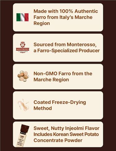 Farro Fermented Grain Enzyme Powder Sticks 2g x 30 – Korean Grain Powder Drink Mix, Convenient Single Stick Packs in Kuwait