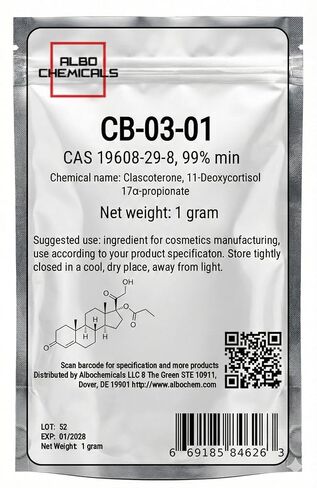 كلاسكوتيرون، مسحوق cb-03-01، CAS 19608-29-8، 99% دقيقة، 1 جرام in Kuwait