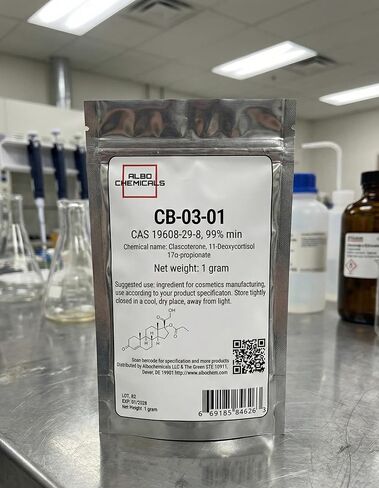 كلاسكوتيرون، مسحوق cb-03-01، CAS 19608-29-8، 99% دقيقة، 1 جرام in Kuwait