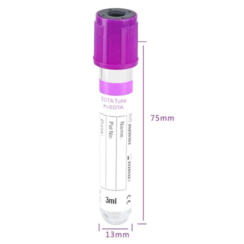 Blood Collection Tubes 3mL – Plain Vacutainer Specimen Tubes – Veterinary Blood Draw & Sample Collection Tubes – 100 Pack Diagnostic Laboratory Tubes for Animal Clinic & Veterinary Lab in Saudi Arabia