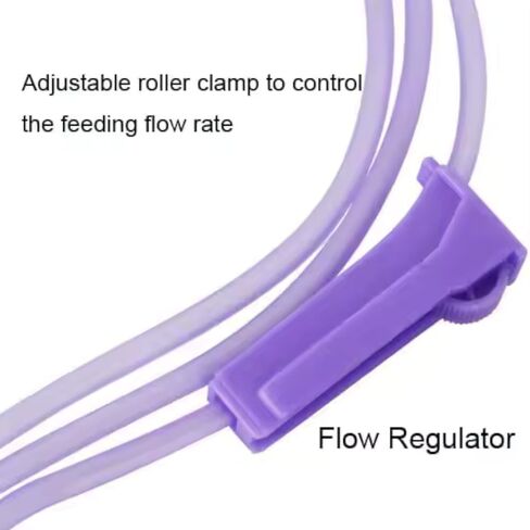 1200ML Delivery Gravity Feeding Bag Set, Disposable Nutrition Bag with New Connector Type - Feed Bag Health Care Aids in Kuwait