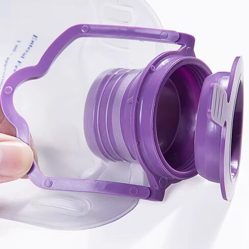 1200ML Delivery Gravity Feeding Bag Set, Disposable Nutrition Bag with New Connector Type - Feed Bag Health Care Aids in Kuwait