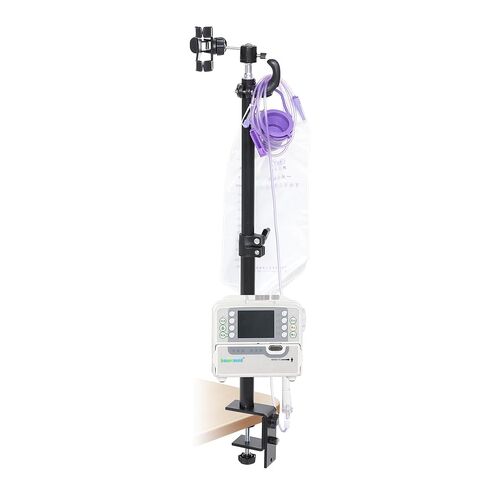 Feeding Tube Stand, Hands-Free Feeding Tube Holder Enteral Feeding Telescopic Pole, Feeding Pump Rack for Gravity Syringes Feeding Pump Feeding or Infusions in Kuwait