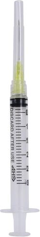 Generic 100 Pack, 3mL Syringes with Needle Luer Lock Syringe Individually Packaged (3mL, 20G x 1in) in Saudi Arabia