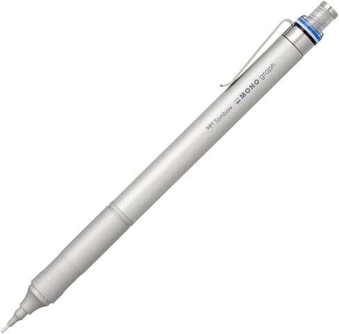 قلم رصاص ميكانيكي رفيع Tombow Mono Graph • 0.3 ملم • فضي in Saudi Arabia