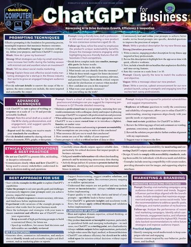 ChatGPT for Business: a QuickStudy Laminated Reference Guide in Kuwait