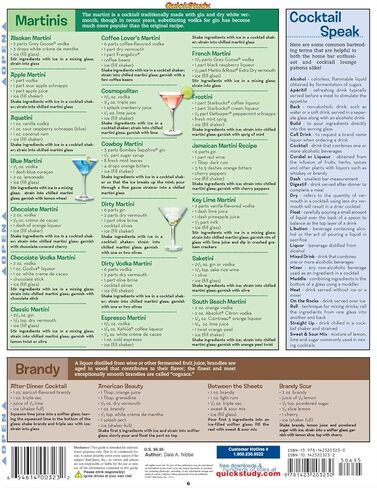 Bartender'S Guide To Cocktails (Quick Study Home) in Kuwait