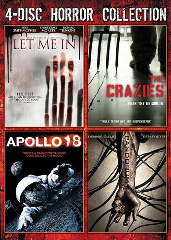 4-Disc Horror Collection in Kuwait