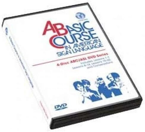 A Basic Course in American Sign Language 4-Disc DVD ABCASL Series in Kuwait